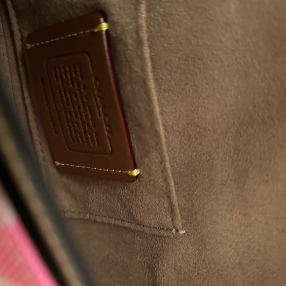 NWT Coach Pink and Tan Women's Bag - Picture 5 of 7